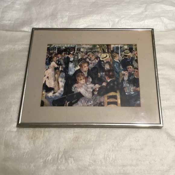 Bal du moulin de la Galette print by French artist Pierre-Auguste Renoir - Picture 1 of 4